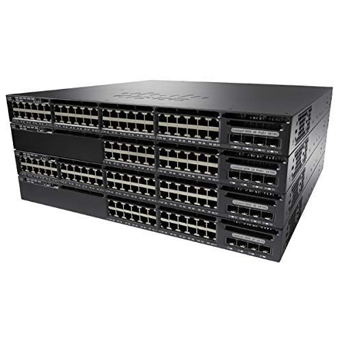 Cisco Catalyst WS-C3650-12X48FD-L 48 Port Switch (Renewed)