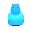 FASBEL Baby Night Lights Cartoon Hippo Night Lamps Nursery Toddler Soft Silicone Nightlight with Touch Sensor Rechargeable (Hippo) view 2