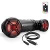 Pyle Marine ATV Powered Speakers - 4.0 Wireless Bluetooth, 1000Watt, Color Changing LED Lights, IP44 Waterproof, 8 Dual Audio Sound System for UTV, Golf Carts, Jetski and Snowmobile - PLATV85BT.5 view 1