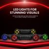 Pyle Marine ATV Powered Speakers - 4.0 Wireless Bluetooth, 1000Watt, Color Changing LED Lights, IP44 Waterproof, 8 Dual Audio Sound System for UTV, Golf Carts, Jetski and Snowmobile - PLATV85BT.5 view 4