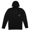 Salty Crew Men's Tippet Pocket UV Hoodie Black, Medium Standard Fit, Long Sleeve, Lightweight Sun Protection Layer view 3