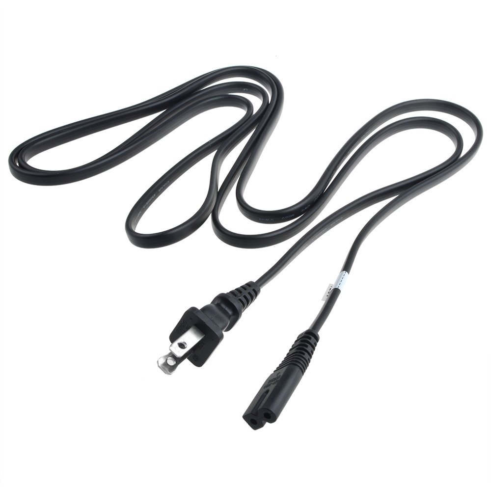 SLLEA AC Power Cord Cable for Sony Portable 1-696-064-11 169606411 1-696-064-21 169606421 1-750-851-11 175085111 1-782-126-11 178212611 CD/MP3 Player AM/FM Cassette Radio Boombox