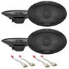 Alpine R 6x9 Front+Rear Speaker Replacement Kit for 2002-06 Toyota Camry view 1
