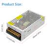 SHNITPWR 12V Power Supply 20A 240W AC DC Adapter, 110V / 240V AC to DC 12 Volt 20 Amp Switching Power Converter Transformer LED Driver for LED Light Strip 3D Printer CCTV Security System LCD Monitor view 2
