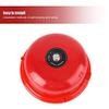 100db Electric Bell 4 Inches Stainless Steel Internal Strike Type Electric Bell for Alarm, Emergency Evacuation, School, Station(12V) view 3
