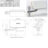 NavPod RMX4500 RailMount Un-Cut (usable face = 9.94" w x 5.99" h)(25.25cm w x 15.22cm h) view 3