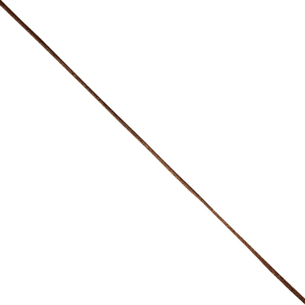 Mopec Mouse Tail Cord, Brown, 2.5 mm x 50 m, Silk, One Size