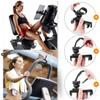 Adjustable 360 Swivel Portable Compact Tablet/Cell Phone Holder for Gym Handlebar on Exercise Bikes & Treadmills, Or Car Steering Wheel,Compatible with 3.5-12" Tablets (For iPad Pro 9.7/10.5'') view 4