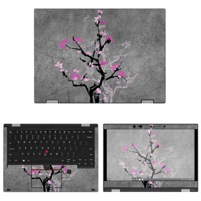 Decalrus - Protective Decal Floral Skin Sticker for Lenovo ThinkPad Yoga L390 (13.3" Screen) case Cover wrap LEtnkpdYg_L390-34