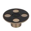 Sanpyl Record Clamp Audio Disc Turntable Aluminum Record Player Weight Disc Stabilizer Vibration Reducer(Gold) view 1