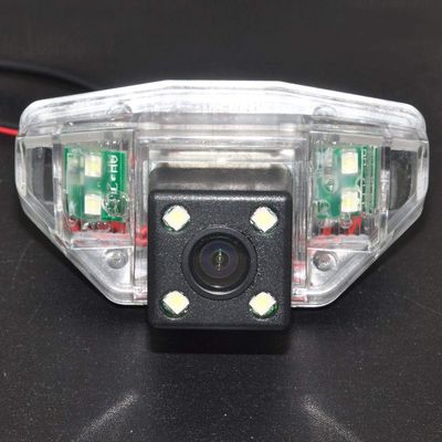 Car Backup Rear View Camera HD Camera for Honda Accord 7 2003-2007 Pilot Civic Odyssey Reverse Night Vision 4LED Parking Camera