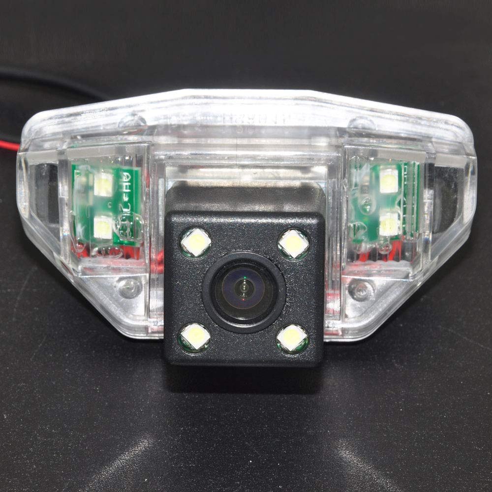 Car Backup Rear View Camera HD Camera for Honda Accord 7 2003-2007 Pilot Civic Odyssey Reverse Night Vision 4LED Parking Camera