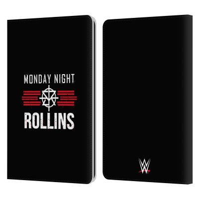 Head Case Designs Officially Licensed WWE Seth Rollins Monday Night Superstars 7 Leather Wallet Case Compatible with Kindle Paperwhite 1/2 / 3