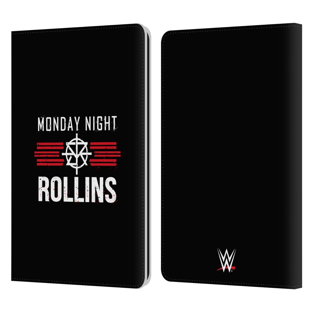 Head Case Designs Officially Licensed WWE Seth Rollins Monday Night Superstars 7 Leather Wallet Case Compatible with Kindle Paperwhite 1/2 / 3
