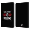 Head Case Designs Officially Licensed WWE Seth Rollins Monday Night Superstars 7 Leather Wallet Case Compatible with Kindle Paperwhite 1/2 / 3 view 1