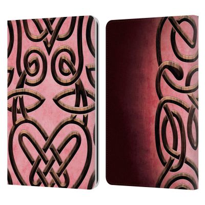 Head Case Designs Officially Licensed Brigid Ashwood Love Knot Celtic Wisdom 3 Leather Wallet Case Compatible with Kindle Paperwhite 1/2 / 3