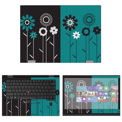 Decalrus - Protective Decal Floral Skin Sticker for Lenovo ThinkPad X1 Yoga (3rd Gen.) (14" Screen) case Cover wrap LEtnkpadX1Yoga3gen-70
