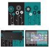 Decalrus - Protective Decal Floral Skin Sticker for Lenovo ThinkPad X1 Yoga (3rd Gen.) (14" Screen) case Cover wrap LEtnkpadX1Yoga3gen-70 view 1