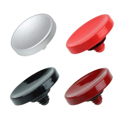 Foto&Tech Soft Shutter Release Button Compatible with Fuji Fujifilm X-T5 X-T4 X-T3 X-T30 X-T30 II X-T20 X-PRO3 X100V X100F X-E4 X-E3 RX1R II RX10 IV III Leica M9 Nikon Df F3 (4 Pcs, RD+BK+SL+DR)