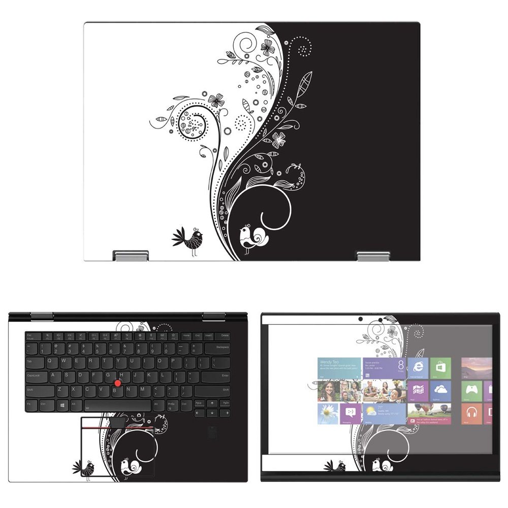 Decalrus - Protective Decal Skin Sticker for Lenovo ThinkPad X1 Yoga (3rd Gen.) (14" Screen) case Cover wrap LEtnkpadX1Yoga3gen-49