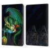 Head Case Designs Officially Licensed Rose Khan Green Time Dragons Leather Book Wallet Case Cover Compatible with Kindle Paperwhite 1/2 / 3 view 1
