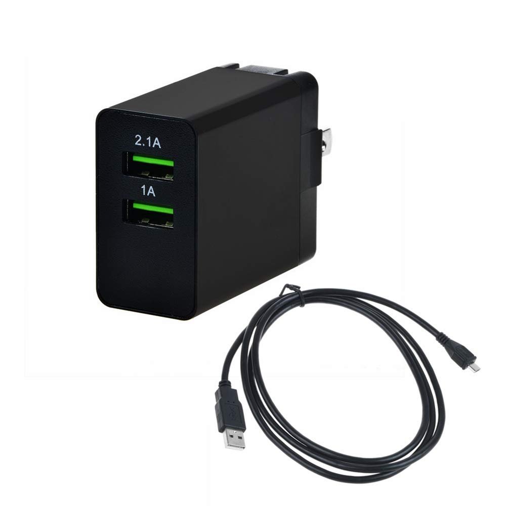 Accessory USA Wall Charger USB Cable AC Adapter for HKA00905015-2C HKA009050152C Lenovo IdeaTab A1000 A2107 A2107A A2109 A2109A 2298 2290 A3000 Tablet PC DC Power Supply Cord