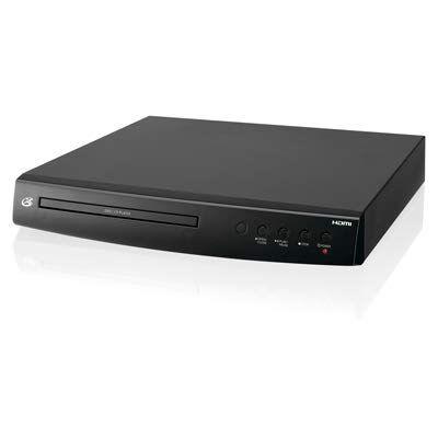GPX DH300B 1080p Upconversion DVD Player w/HDMI, Black ILEDH300B