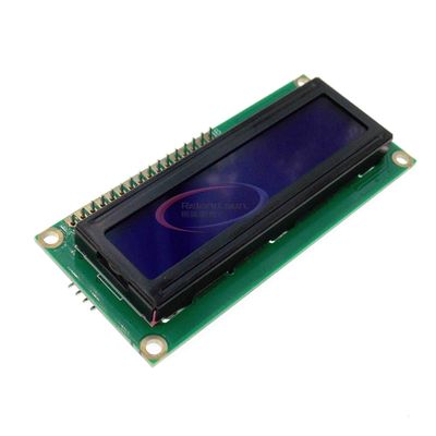 LCD1602+I2C LCD 1602 Module Blue/Green Screen PCF8574 IIC/I2C LCD1602 Adapter Plate for arduino (Blue)