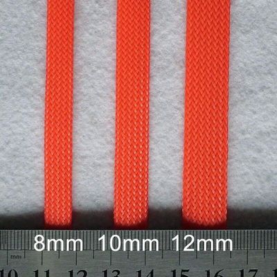 10mm Orange Dense PET Expandable Braided Sleeving Cable x 3M (3 Meters, 10mm)