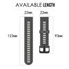 Band for Garmin Forerunner 945, Soft Silicone Replacement Watch Band Strap for Garmin Forerunner 935 Smart Watch (No Tracker) 10 Pcs view 3