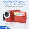 Serounder Children Kids Digital Video Camera Camcorder,Portable Exquisite 2'' TFT LCD,1080 * 720,4k HD Digital Zoom Photography Support Memory Card,Best Birthday,Christma,Holiday,Sports ( view 4