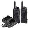 Cobra PX650 - Professional/Business Walkie Talkies - Rechargeable, 300,000 sq. ft/25 Floor Range, Dust Protected and Splashproof (IP54 rating), Two-Way Radio Set (2-Pack) view 1