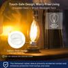 FLSNT CA11/E12 LED Chandelier Light Bulbs 40W Equivalent, Dimmable Candelabra Bulbs, 2200K Warm White, Amber Glass, 330 Lumens, 12-Pack, UL & CA65 Listed view 3