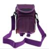 Navitech Purple Flash Speedlite Case Bag Compatible With Canon Speedlite 270EX II (with Shoulder and Belt Strap) view 1