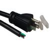10 Feet Tool Power Cord 14AWG Heavy Duty 3 Prong 15A 125V 105 Temperature Resistance Waterproof Replacement Power Supply Cord (3.1 Meters,Black) view 1