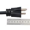 10 Feet Tool Power Cord 14AWG Heavy Duty 3 Prong 15A 125V 105 Temperature Resistance Waterproof Replacement Power Supply Cord (3.1 Meters,Black) view 3