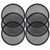3 Pairs 15 Inch Subwoofer Metal Waffle Grills - Universal Speaker Cover Guard view 1
