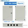18 Port Channel 12V 2A CCTV Power Supply Box AC-DC Distributed Cabinet 1.5/1/0.5A Security Cameras DVR Converter Transformer Drive LED Light Strip Lamp Electric Model PSU SMPS 12Volt 30Amp 360Watt view 3