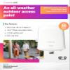 Aruba Instant On AP17 IEEE 802.11AC 1.14 Gbit/s Wireless Access Point - 2.40 GHz, 5 GHz - Mimo Technology - 1 X Network (RJ-45) - Gigabit Ethernet - Wall Mountable, Pole-Mountable - 1 Pack view 3