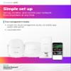 Aruba Instant On AP17 IEEE 802.11AC 1.14 Gbit/s Wireless Access Point - 2.40 GHz, 5 GHz - Mimo Technology - 1 X Network (RJ-45) - Gigabit Ethernet - Wall Mountable, Pole-Mountable - 1 Pack view 4