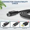 PK Power AC DC Adapter for Netgear Model NU90-9120700-I2 NU90-9120700-12 P/N: 332-10363-02 3321036302, ST-C-90-12000700CT ST-C-9012000700CT STC9012000700CT P/N 12-7-4p Power view 4