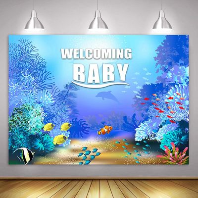 10x7ft Finding Backdrop Welcoming Baby Shower Birthday Party Photo Booth Props HXME372