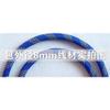 5 Meters x 8MM Blue&Gold Mix Color Tube PET Expandable Braided Sleeving Cable view 2