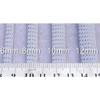 10mm White&Silver Mix Color Dense Expanding Matte Braided Sleeving Cable x 5M (5 Meters) view 2
