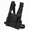 2X MASO Universal Chest Pack Bag Harness Nylon Bag Pack for Radio Walkie Talkie Chest 3 Pocket Backpack Holster view 2