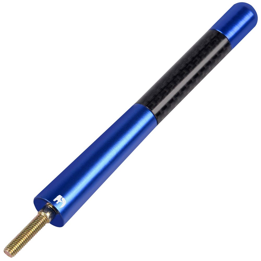 ONE250 Short Antenna, Compatible with MINI Cooper All Models - Will fit Any MINI Cooper, Cooper S, Convertible, Countryman, Clubman, Coupe or Roadster (Blue)