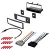 CACH KIT358 Bundle with Car Stereo Installation Kit for 2000  2004 Ford Focus  in Dash Mounting Kit, Antenna, Wire Harness for Single Din Radio Receiver (4 Item) view 1