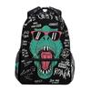 ALAZA Cool T Rex Dinosaur Funny Large Backpack Personalized Laptop iPad Tablet Travel School Bag with Multiple Pockets for Men Women College view 1