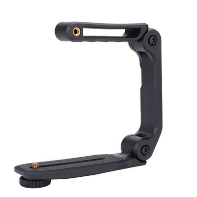 Handle Stabilizer,Portable Foldable Video Filming Camera Handheld Stabilizing Grip Rig with Built-in Hexagon Wrench,1/4 Inch Thread,for DSLR/Digital Video Cameras