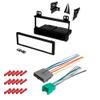 CACH KIT366 Bundle with Car Stereo Installation Kit for Ford 1995  1997 Crown Victoria  in Dash Mounting Kit, Harness for Single Din Radio Receiver (3 Item) view 1